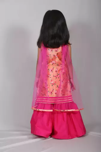 Rose print sharara