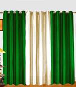 Multicolor polyester curtains