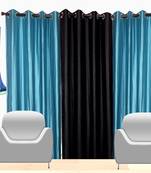 Multicolor polyester curtains