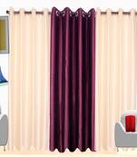 Multicolor polyester curtains