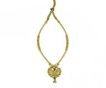 Crystal Yellow Gold Alloy Combo Pack Of 2 Necklace 2