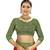 Orange woven patola saree with blouse