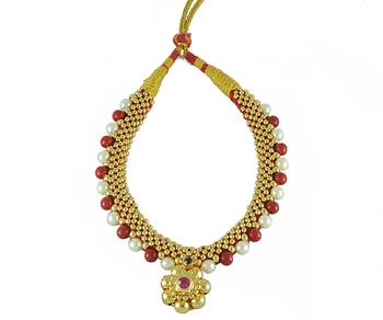 Crystal Yellow Gold Alloy Combo Pack Of 2 Necklace 2