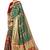 Red plain art silk sarees saree with blouse