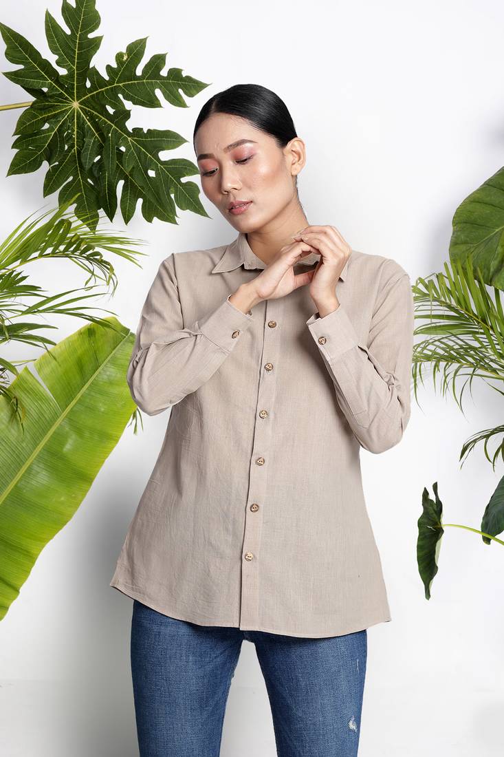 Hazelwood Handwoven Cotton Shirt