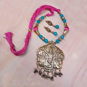 Krishna Antique Necklace Sets 1