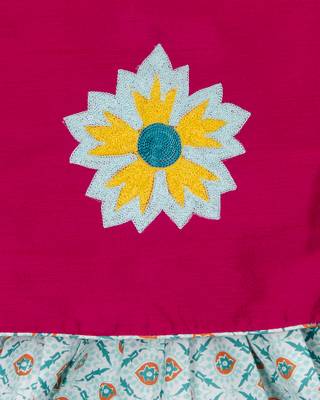 Embroideredtop with dhoti 3