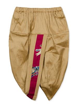Bird song kurta with dhoti 4