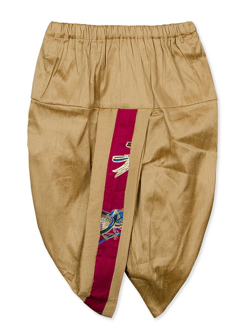 Bird song kurta with dhoti