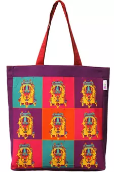 Pop Taxi Tote Bag