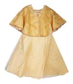 Fawn Plain Net Kids-Girl-Gowns