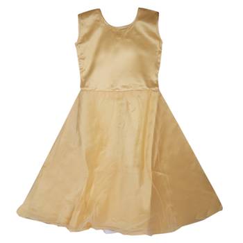 Fawn Plain Net Kids-Girl-Gowns 2