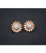 Very Elegant Fine Ad Topaz  Stud Earring