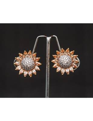 Very Elegant Fine Ad Topaz  Stud Earring 2