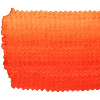 Orange self design chiffon stole and dupattas 3
