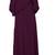 Dark Purple Color Soft Lycra Abaya Burqa With Golden Beads For Women