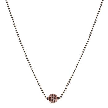 Gold diamond mangalsutra 3