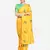 Yellow Embroidered Art Silk Saree With Blouse