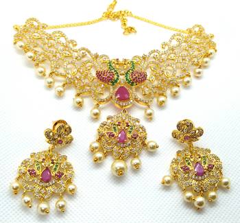 Multicolor cubic zirconia jewellery 3