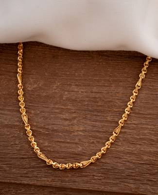 Gold chain LONG 30" one gram gold 1