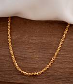 Gold chain LONG 30" one gram gold