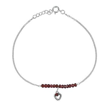 Red Crystal Anklets 1