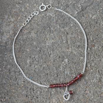 Red Crystal Anklets 2