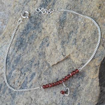 Red Crystal Anklets 3