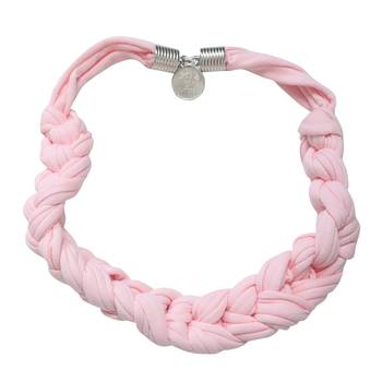 Caressa By Zenitex Baby Pink Cotton Lycra Necklace 2