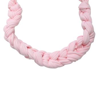 Caressa By Zenitex Baby Pink Cotton Lycra Necklace 3