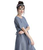 Caressa By Zenitex Multicolour Yarn Necklace With Black Pendant & Beads