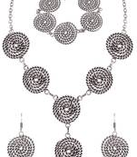 Silver na necklace sets