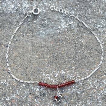 Red Crystal Anklets 4