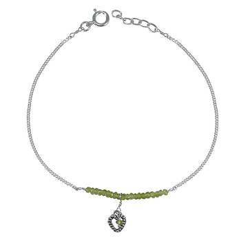 Green Peridot   Anklets 1