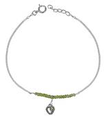 Green Peridot   Anklets
