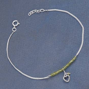 Green Peridot   Anklets 2