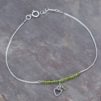 Green Peridot   Anklets 3