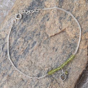 Green Peridot   Anklets 4