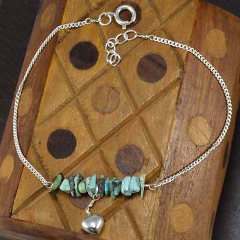 Blue Turquoise Anklets 2
