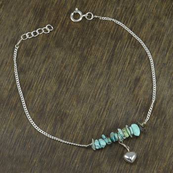 Blue Turquoise Anklets 3