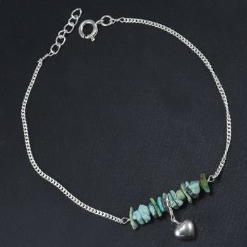 Blue Turquoise Anklets 4