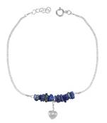 Blue Lapis Lazuli Anklets