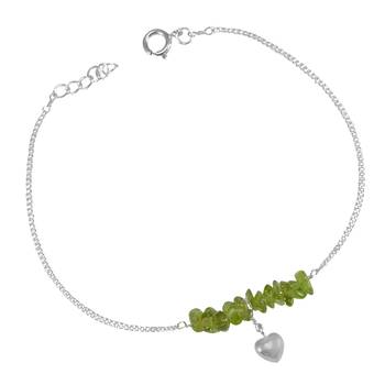 Green Peridot   Anklets 1