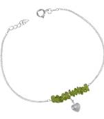 Green Peridot   Anklets