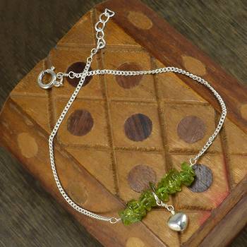 Green Peridot   Anklets 3
