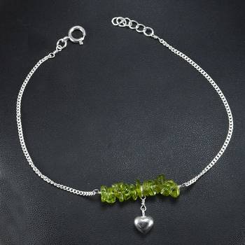 Green Peridot   Anklets 4