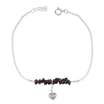 Red crystal anklets 1