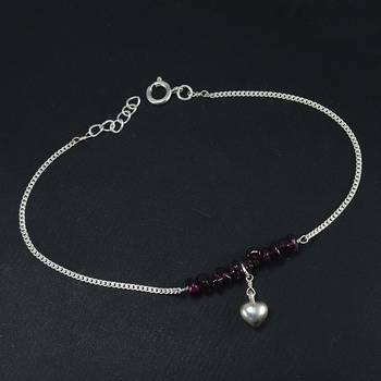 Red crystal anklets 4