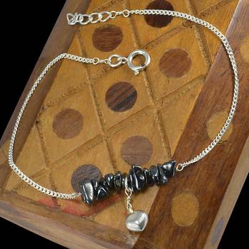 Black crystal anklets 3