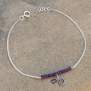 Purple Amethyst   Anklets 4